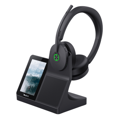 Estación de Trabajo Inalámbrica / DECT + Bluetooth 5.3 / Pantalla Táctil 4 Pulgadas / Alcance 185 m (607 ft) / ANC Híbrida / 32 Horas | SIERRA STORE