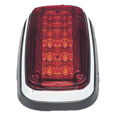 Luz de Advertencia LED / 8 x 4" (203.2 x 101.6 mm) / 12 LEDs / 11 Patrones / 12-30 VDC / IP67 / SAE J845 J595 | SIERRA STORE