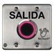 Botón de Salida NoTouch / Sensor Infrarrojo IR / Acero Inoxidable 304 / Salida Doble / Contacto Seco Forma C / LED Bicolor / 4.5 x 4.5 | SIERRA STORE