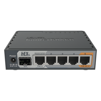 Router / Dual Core 880 MHz / 5x Gigabit / SFP 1.25 Gbps / PoE In/Out / 256 MB RAM | SIERRA STORE