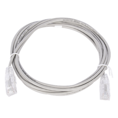 LINKEDPRO BY EPCOM LP-UT6-200-GY28 - Cable de Parcheo Slim UTP Cat6 / 2 m (6.56 ft) / 28 AWG / 1 Gbps / RJ45 / Gris | SIERRA STORE