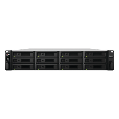 Servidor NAS para rack de 12 bahías / Expandible a 36 bahías / Hasta 432 TB / Doble fuente de poder | SIERRA STORE