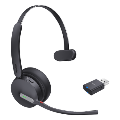 Diadema Inalámbrica / DECT + Bluetooth Híbrido / Mono / Alcance 150 m (492 pies) / 32 h Autonomía / Certificación Teams / Busylight | SIERRA STORE