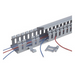 PANDUIT H2X2LG6 - Canaleta Ranurada Tipo H / 55.1 mm Ancho / 50.3 mm Alto / 6 ft (1.8 m) Largo / PVC Libre de Plomo / UL94V-0 | SIERRA STORE