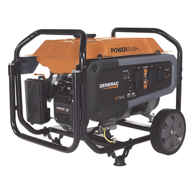 Generador Portátil a Gasolina / 3.6 kW Nominal / 4.5 kW Arranque / 120Vca / Tanque 14 L / Hasta 10.5 h Operación | SIERRA STORE
