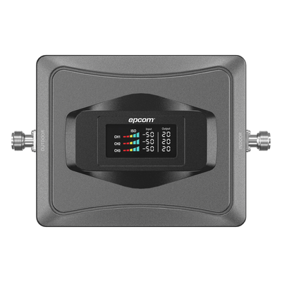 EPCOM EPTB4GV3 - Amplificador Celular 4G / Triple Banda 850/1900/2100 MHz / Ganancia 68 dBm / Cobertura 600 m² / Kit Completo con | SIERRA STORE