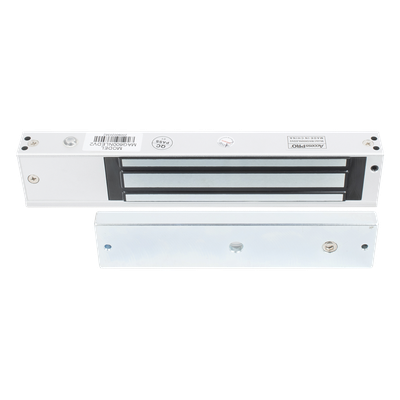 ACCESSPRO MAG600NLEDV2 - Chapa Magnética Electromagnética / 280 kg (617.3 lbs) / LED Ultra-Brillante / Sensor de Estado / 12/24 VCC / | SIERRA STORE