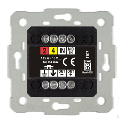 Módulo de Control de Audio / Pulsador de Encendido con Piloto / Regulador Digital 80 Pasos / Automezcla 5 Unidades / Salida 1.25 W RMS | SIERRA STORE