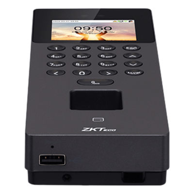 Terminal Biométrica Facial / Cámara Binocular 1 MP / 1,500 Rostros / 3,000 Huellas / Wi-Fi 6 / Anti-Fraude / Intercom SIP / ONVIF | SIERRA STORE