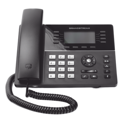 Teléfono IP Gama media de 8 Líneas con 4 teclas de función, 32 teclas de extensión BLF digital y conferencia de 5 vías PoE Gigabit | SIERRA STORE