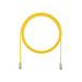 PANDUIT UTP28SP15YL - Cable de Parcheo UTP / Cat6 / 28AWG / 4.57 m (15 pies) / Amarillo / Diámetro 3.8 mm / PoE++ / -10 a 75°C | SIERRA STORE
