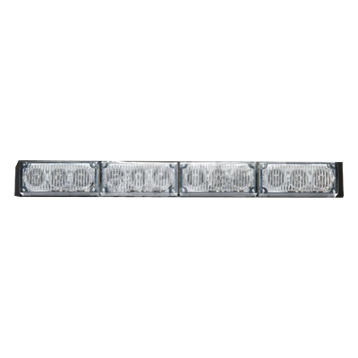 Barra de Luz de Advertencia / 4 Módulos LED / Rojo-Azul / 10-16 VCC / 1.03 ft x 1.37 in | SIERRA STORE