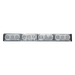 Barra de Luz de Advertencia / 4 Módulos LED / Rojo-Azul / 10-16 VCC / 1.03 ft x 1.37 in | SIERRA STORE