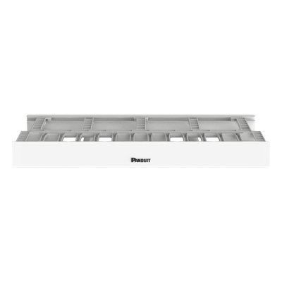 PANDUIT NM1WH - Organizador de Cables Horizontal / Doble Frontal y Posterior / Rack 19in / 1UR / Alta Densidad / ABS | SIERRA STORE