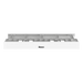 PANDUIT NM1WH - Organizador de Cables Horizontal / Doble Frontal y Posterior / Rack 19in / 1UR / Alta Densidad / ABS | SIERRA STORE
