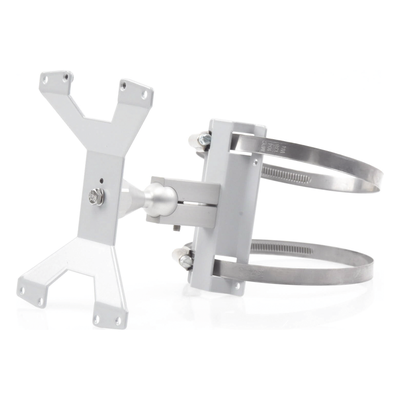 Kit de Montaje en Poste / Ajustable / Aluminio RAL 9006 / Postes 133 mm / 350 g | SIERRA STORE
