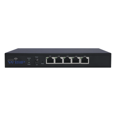 Administrador (CRM) de red WISP, controla, bloquea a los usuarios, 4 puertos LAN 10/100 Mbps, 1 puerto WAN 10/100, administración en | SIERRA STORE