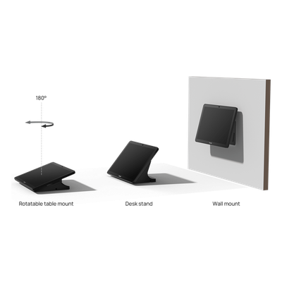 Tableta de Control / Pantalla IPS 10.1" / Resolución 1280x800 / PoE / USB-C PD 60W / WiFi 6 / Android 13 | SIERRA STORE