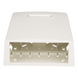 PANDUIT CBXF12IW-AY - Caja de Montaje en Superficie / 12 Puertos Mini-Com / Almacenamiento 24 m (78.7 ft) de Fibra / ABS RoHS / 120 x | SIERRA STORE