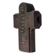 Conector Tipo T Mecánico / Bronce / Calibre 1/0 a 4/0 AWG / 2 Tornillos Hexagonales 5/16' x 3/4' / 70 g / Compatible Franklin y Faraday | SIERRA STORE