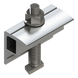 Abrazadera Final para Módulos Fotovoltaicos / Aluminio Serie 6000 / Compatible 30-40 mm / Sistemas N Rail y S Rail | SIERRA STORE