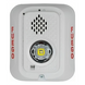 Sirena con Estrobo LED / 2 Hilos / Montaje en Pared / 24 Vcd / Candela Seleccionable / Texto en Español | SIERRA STORE