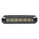 Luz perimetral / 12 LEDs Ultra Brillantes / Rojo/Claro / 12-24 VCC / 157mm / SAE J595 Clase I | SIERRA STORE