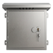 Gabinete para Exteriores de Acero Inoxidable SUS201 / Cilindrico con Techo Inclinado / Ø305 x 195 x 315 mm (12.0 x 7.7 x 12.4 in) / | SIERRA STORE