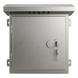 Gabinete para Exteriores de Acero Inoxidable SUS201 / Cilindrico con Techo Inclinado / Ø305 x 195 x 315 mm (12.0 x 7.7 x 12.4 in) / | SIERRA STORE