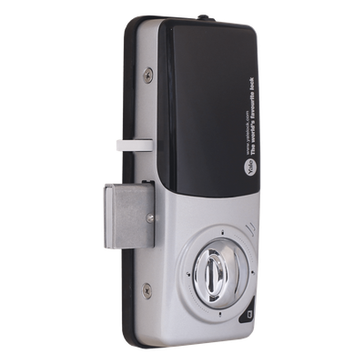 Cerrojo Electrónico de Sobreponer / Perfil Ultra Delgado 11 mm / 40 Usuarios RFID / PIN 4-8 Dígitos / Cierre Automático / Alarma | SIERRA STORE