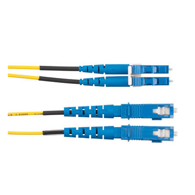 PANDUIT F92ERLNSNSNM015 - Jumper de Fibra Óptica / Monomodo OS2 9/125 / LC-SC Duplex / OFNR Riser / 15 m (49.21 pies) / Amarillo | SIERRA STORE