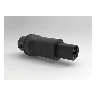 Adaptador de Conector EV / Entrada Tipo 1 (SAE J1772) / Salida NACS / 7 kW / 32 A / 220 V AC / Monofásico / Uso Interior y Exterior | SIERRA STORE