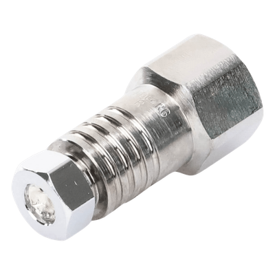Boquilla de Descarga LPF / Baja Proximidad / Rosca NPT 3/8" / Latón Niquelado-Cromado / Paquete de 10 | SIERRA STORE