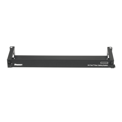 PANDUIT FLEX-FCM1UA - Organizador de Cables Frontal / 1 UR / Hasta 12 Casetes / 1728 Fibras / 3.28 ft / Negro | SIERRA STORE