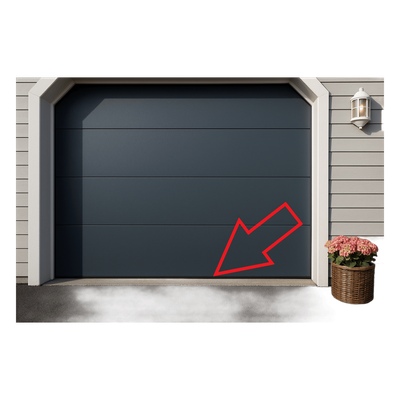 ACCESSPRO AC-SEAL8 - Sello Plastico Rigido / Flexible P/ Puertas D/ Garage D/ 8 Pies D/ Ancho | SIERRA STORE