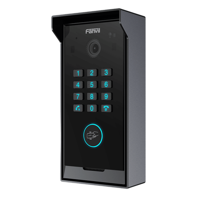 Videoportero IP SIP / Cámara HD 2 MP / IR Nocturno / IP65 e IK07 / Teclado Numérico / BLE y Tarjeta IC / 10,000 Tarjetas / SIP 2.0 y | SIERRA STORE