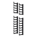 PANDUIT XGL-FMS48B - Kit de Dedos para Gestión de Cables / 48 UR / Dedos 100 mm / Montaje LH/RH / Color Negro | SIERRA STORE