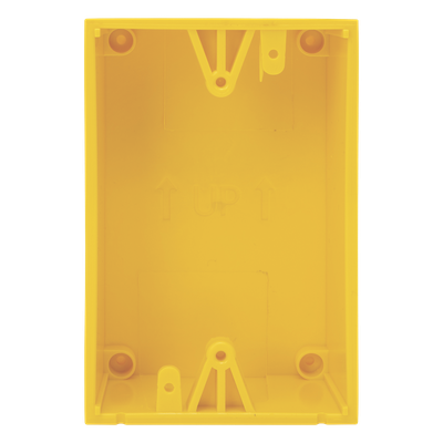 Caja de Montaje Superficial / Policarbonato Resistente / Perfil Bajo 1.5 pulgadas (38 mm) / Compatible con Botones de Emergencia / | SIERRA STORE