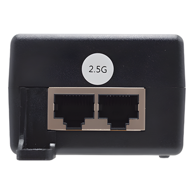 Inyector PoE / Hi-PoE 60W / 2.5 Gigabit / 2 Puertos 2.5GBASE-T / Plug and Play / Sobremesa o Pared | SIERRA STORE
