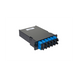 PANDUIT FCS9N-12-03P - Placa Acopladora de Fibra Óptica / 12 Pigtails Monomodo OS2 / 6 Conectores SC Duplex / 12 Fibras / 1 m (3.28 | SIERRA STORE