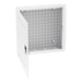 PANDUIT MS14EHDS - Gabinete de Montaje en Pared / 14 in de Altura / Acero Calibre 18 / Carga 16 kg (35 lb) / Puerta Reversible con | SIERRA STORE