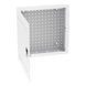 PANDUIT MS14EHDS - Gabinete de Montaje en Pared / 14 in de Altura / Acero Calibre 18 / Carga 16 kg (35 lb) / Puerta Reversible con | SIERRA STORE
