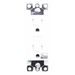 Tomacorriente Inteligente Z-Wave / 120 VCA 60 Hz / Carga 1800W Resistiva / Alcance 20.5 m (67.3 ft) / Empotrable Interior | SIERRA STORE