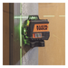 Nivel Láser / 3 Planos 360° / Láser Verde 520 nm / Alcance 30.5 m (100 ft) / Autonivelación ±4° / Base Magnética y para Trípode | SIERRA STORE