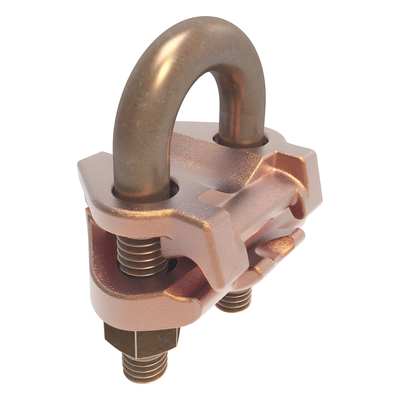 Conector Mecánico para Cable / 1/0 AWG a 250 KCMIL / Paralelo o 90° / Tubo 3/8" o Varilla 5/8" - 3/4" / Torque 240 lb-in / UL467 | SIERRA STORE