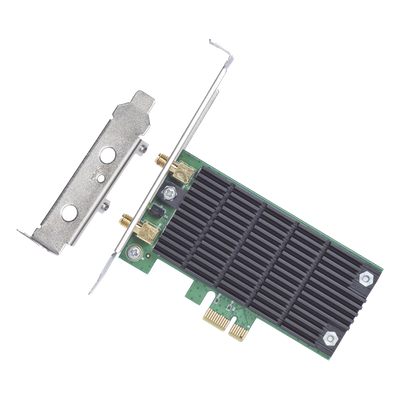 Adaptador PCI Express Wi-Fi / Doble Banda AC1200 / 2.4 y 5 GHz / 2x2 MU-MIMO / Antenas Desmontables 2 dBi / Perfil Bajo y Completo | SIERRA STORE