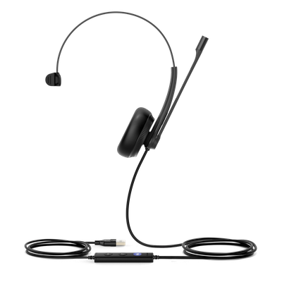 Diadema USB / Mono / Cancelación de Ruido Pasiva / Plug-and-Play / Certificación Microsoft Teams / Active Protection Auditiva | SIERRA STORE