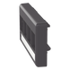 PANDUIT NK4MFLBL - Placa de Mobiliario Modular / 4 Puertos Keystone / Salida Plana / 2.9" x 1.77" (73.66 x 44.95 mm) / Color Negro | SIERRA STORE