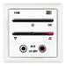 Módulo de Entrada de Audio Auxiliar / Regulador de Volumen / Compresor de Señal / Auto-mezclable 5 Unidades / 15 VDC / 1.25 W RMS | SIERRA STORE