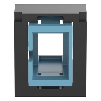 PANDUIT CMSAQSCZBL - Módulo Acoplador / SC Simplex / Fibra Multimodo OM3/OM4 / Tipo Mini-Com / Cerámica Zirconia / Color Aqua | SIERRA STORE